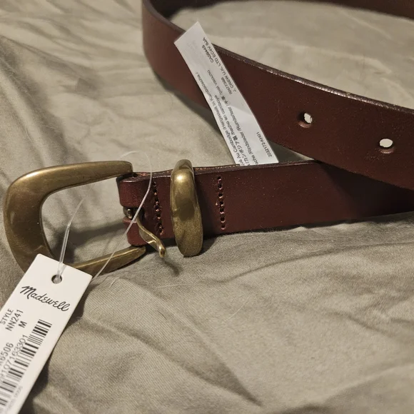 Madewell Skinny Leather Western Belt - Picture 3 of 3